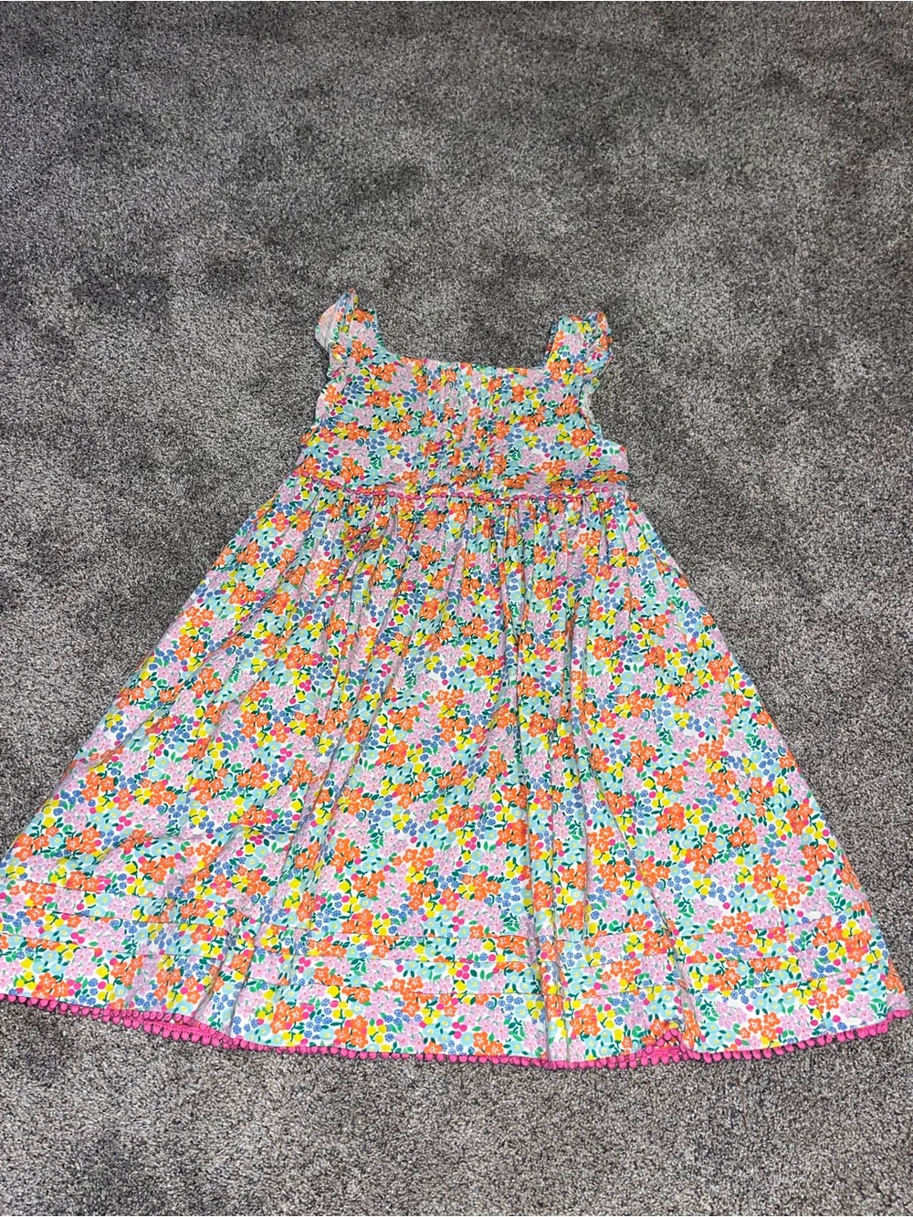 Mini boden colorful sun dress 8/9y